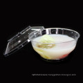 Plastic Bowl Ice Cream Bowl with Lid Tableware